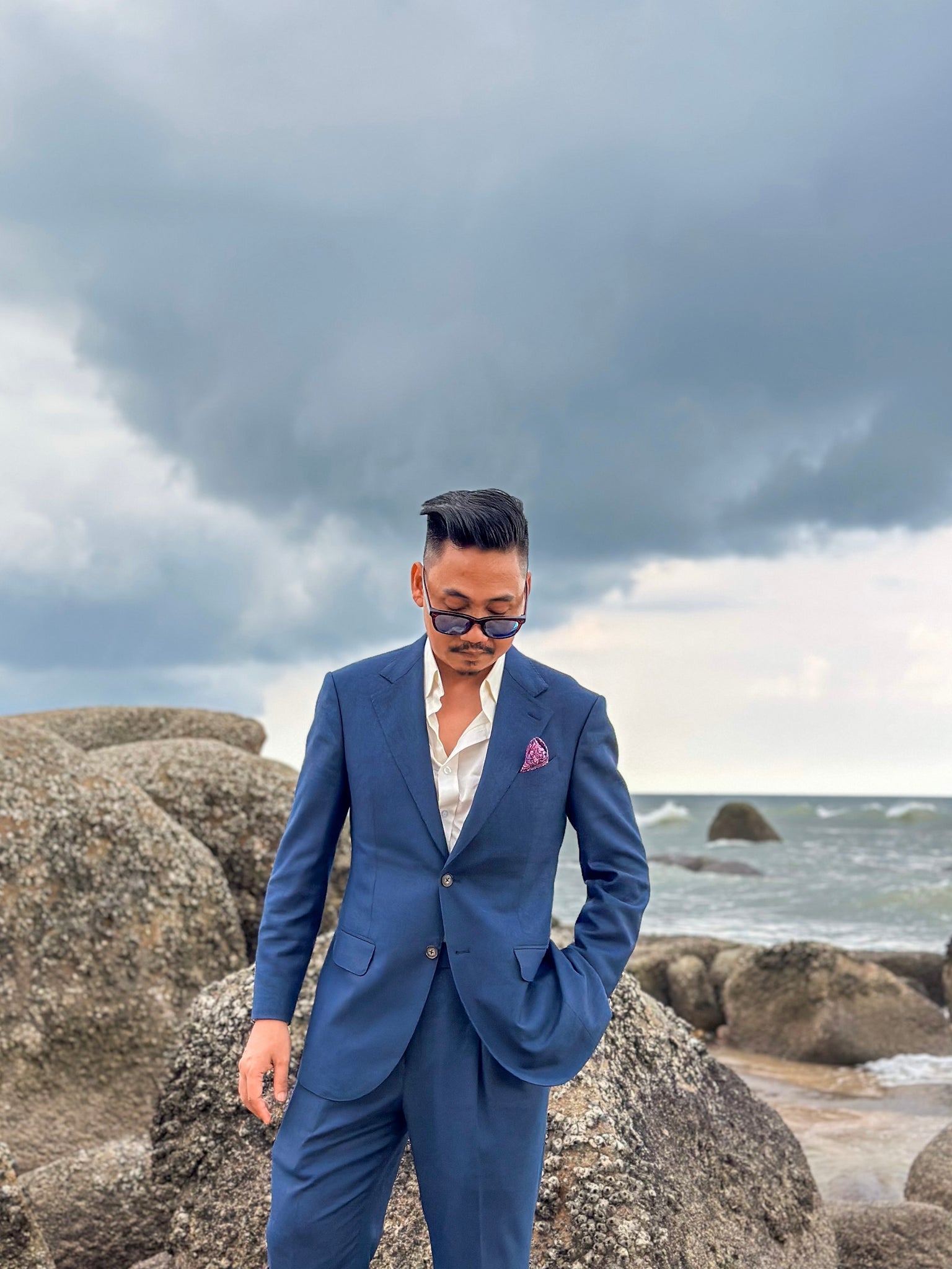 Italian Navy Blue Suit – Leon Suits