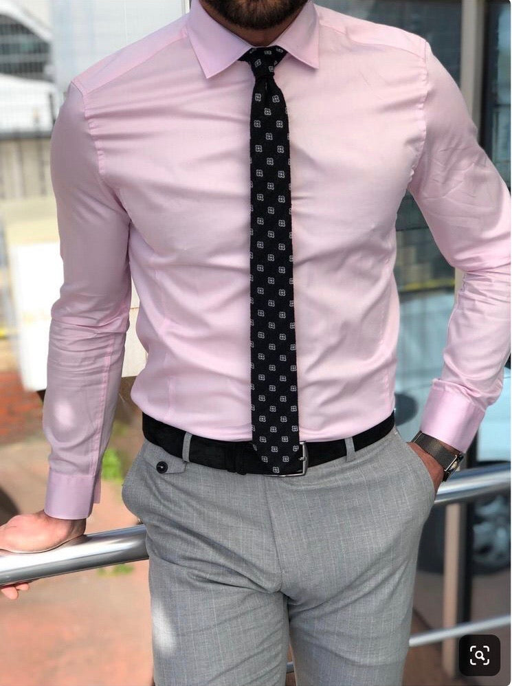 Custom Made Chalk Pink Shirt
