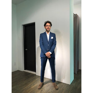 Standard Custom Made ‘Art Director’ Navy Single-breasted Suit