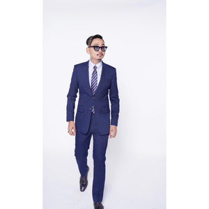 RTW CONTEMPORARY Navy Windowpane